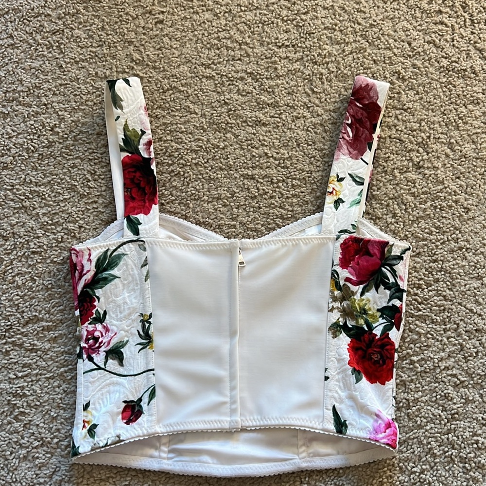 Dolce & Gabbana Bustier floral top - Picture 3 of 4